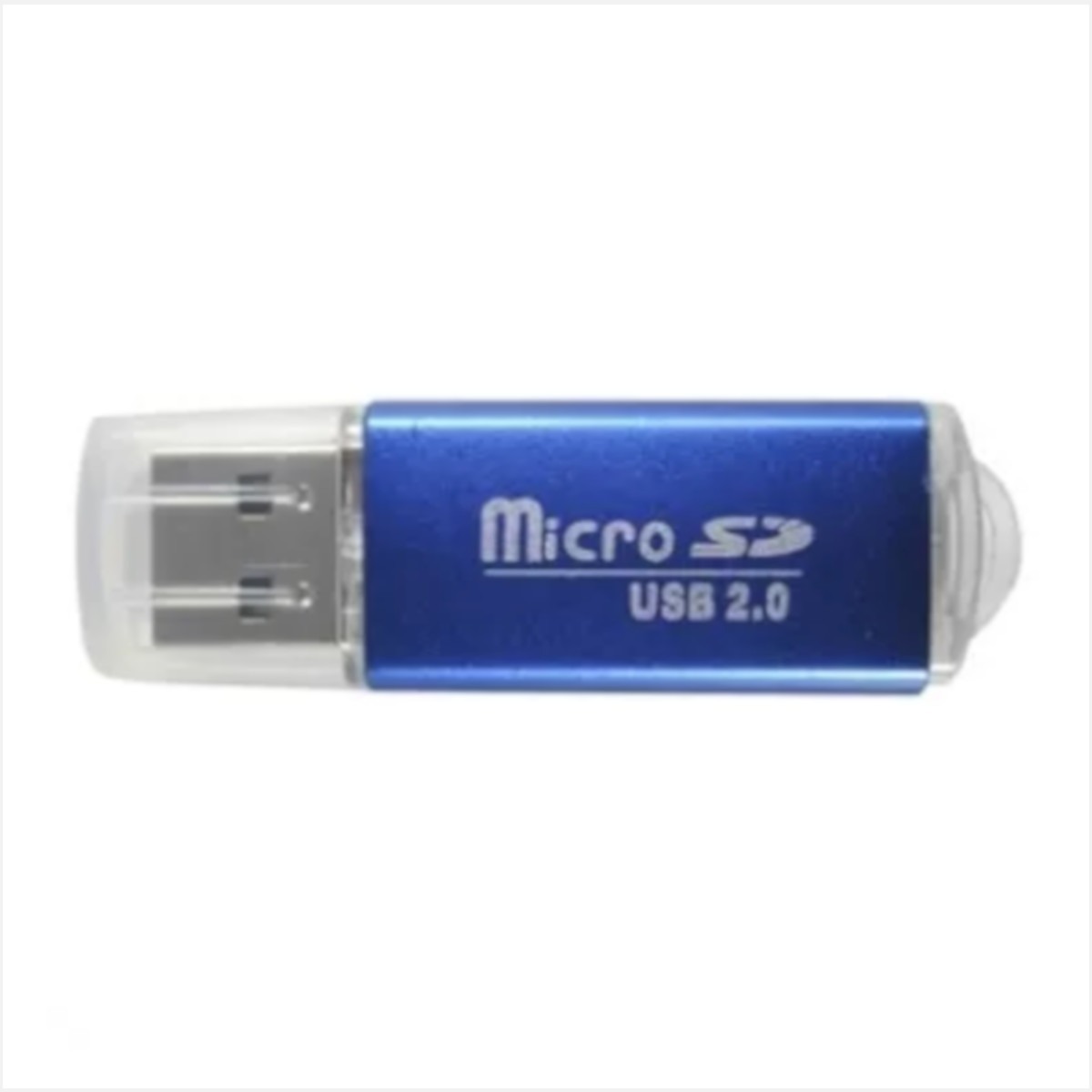 lector micro sd azul